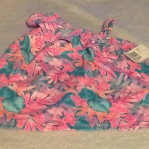 Floral brand new off the shoulder dress